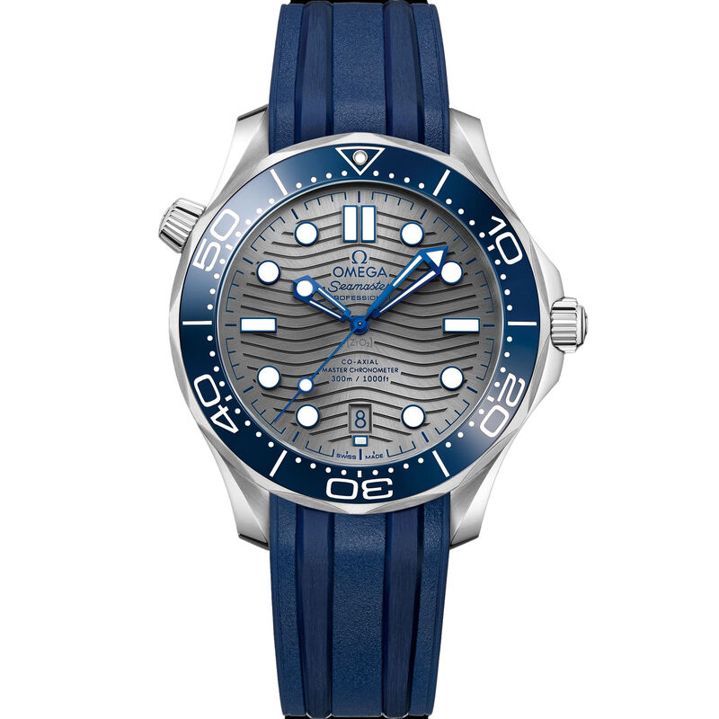 OMEGA Seamaster Diver 300M Steel Grey Dial Watch, 42mm image number 0