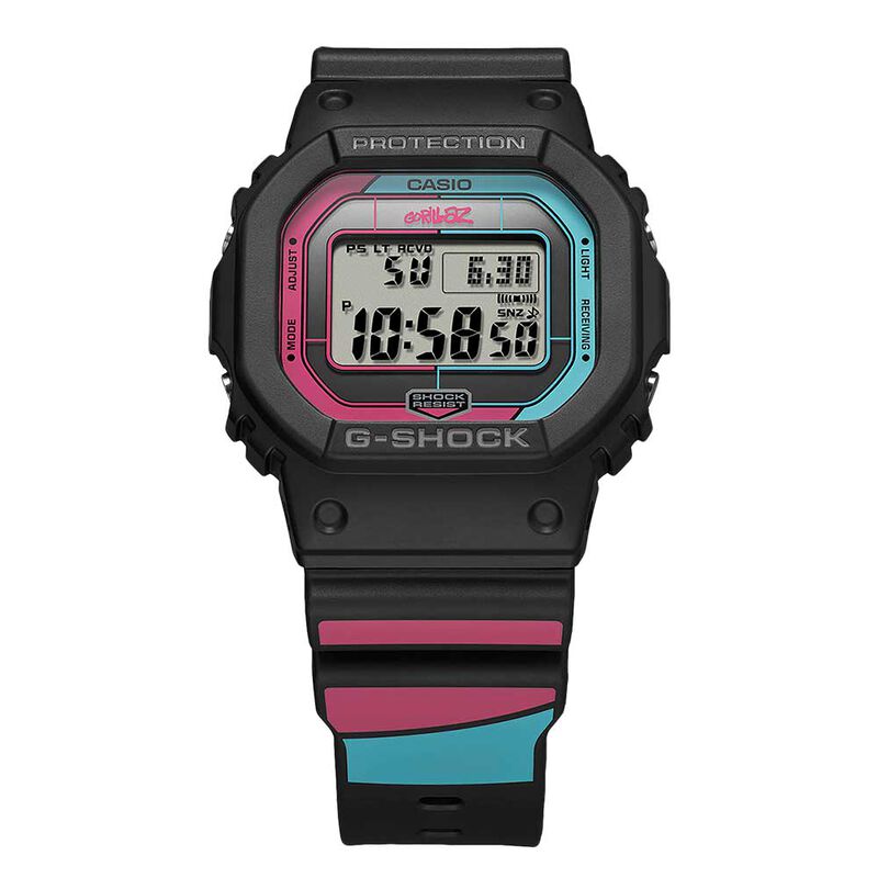 G-Shock Gorillaz Connected Pink & Blue Limited Edition Watch image number 4