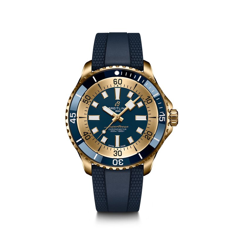 Breitling Superocean Automatic 44 Bronze, Blue Dial, 44mm image number 0