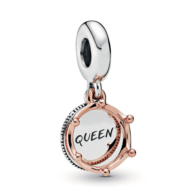 Pandora Wonderland Queen & Regal Crown Dangle Charm image number 1