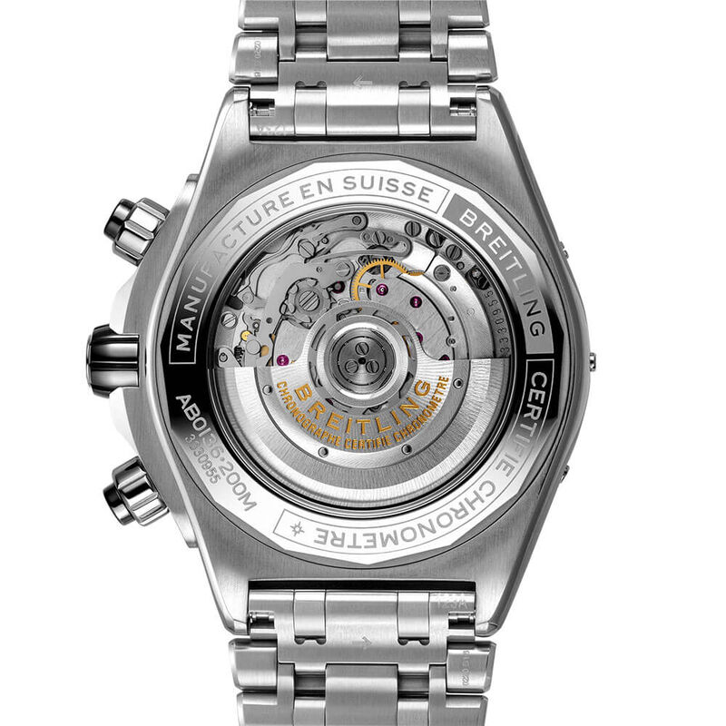 Breitling Super Chronomat B01 44 Black Steel Watch, 44mm image number 1
