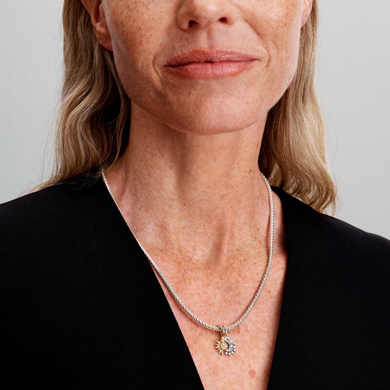 Pandora Splittable Sun & Moon Dangle Charm image number 3