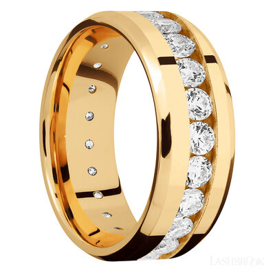 14K Yellow Gold with Polish , Polish Finish