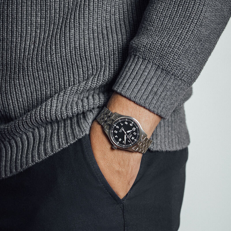 IWC Pilot&rsquo;s Watch Mark XX Black Dial Watch, 40mm image number 4