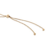 Rose Gold Graduated Cultured Freshwater Pearl Bolo Bracelet 14K