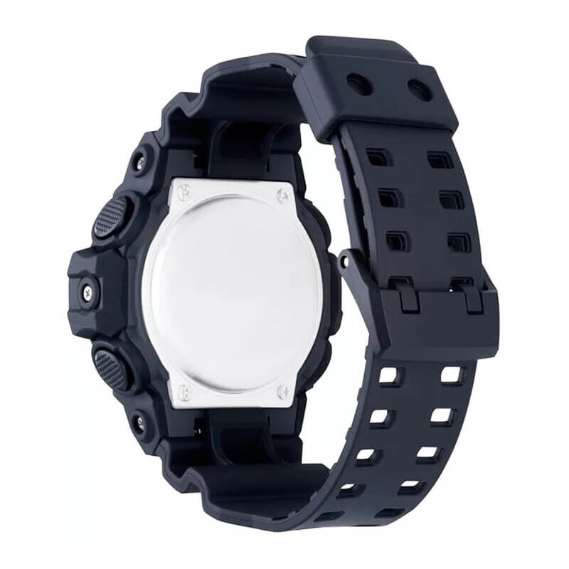 G-Shock Black Strap Gray Detailed Watch, 57.5mm