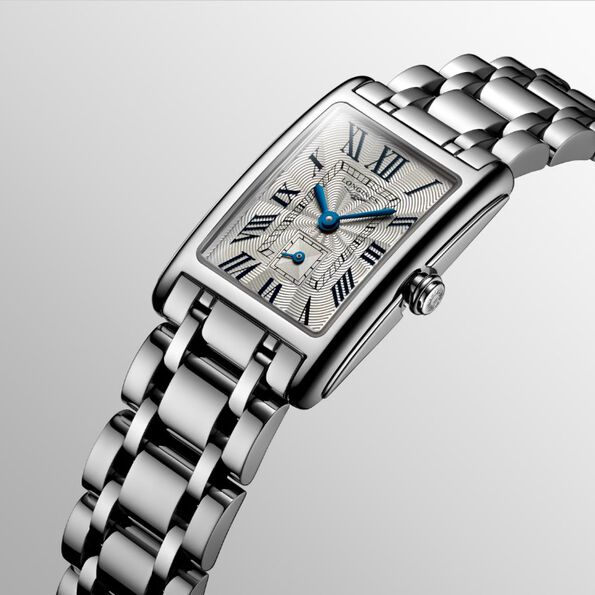Longines Dolce Vita Silver Dial Watch, 32mmx20.5mm