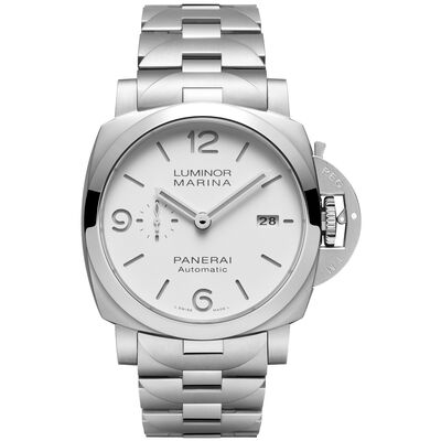 Panerai Luminor Marina White Dial Watch, 44mm