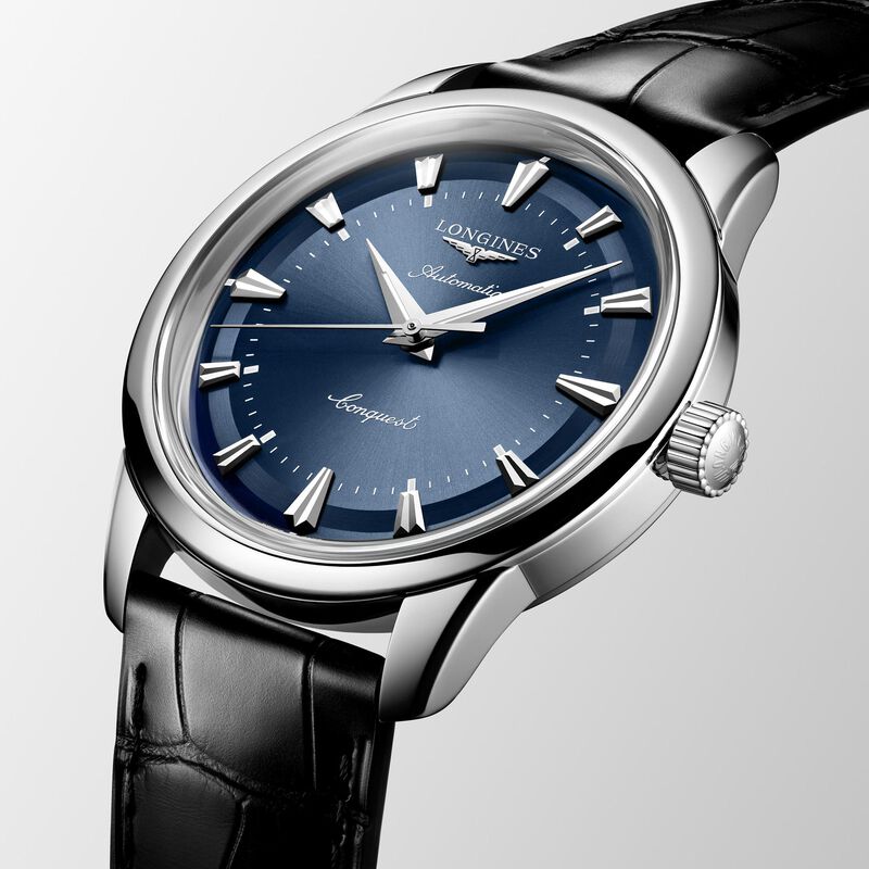 Longines Conquest Heritage Blue Dial Watch, 40mm image number 2