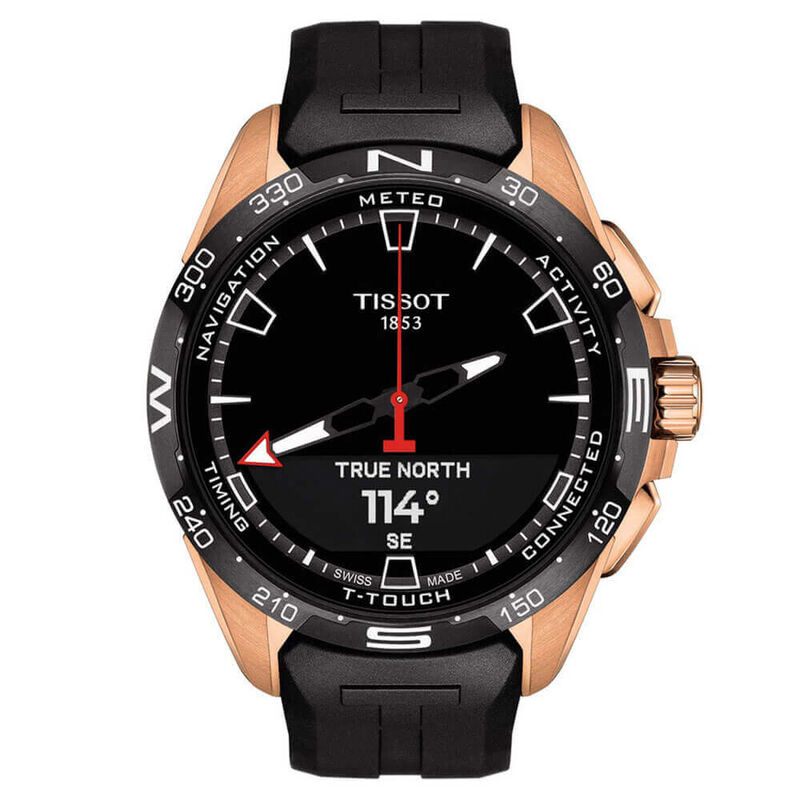 Tissot T-Touch Connect Solar Rose PVD Titanium Watch, 47.5mm image number 7