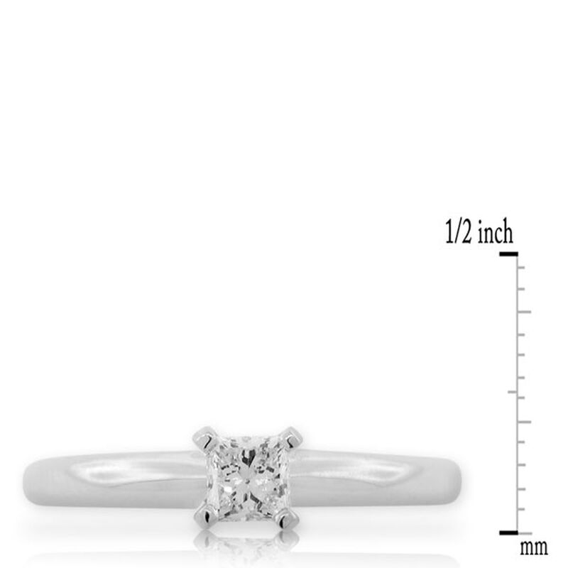 Ikuma Canadian Princess Cut Diamond Ring 14K, 1/3 ct. image number 4