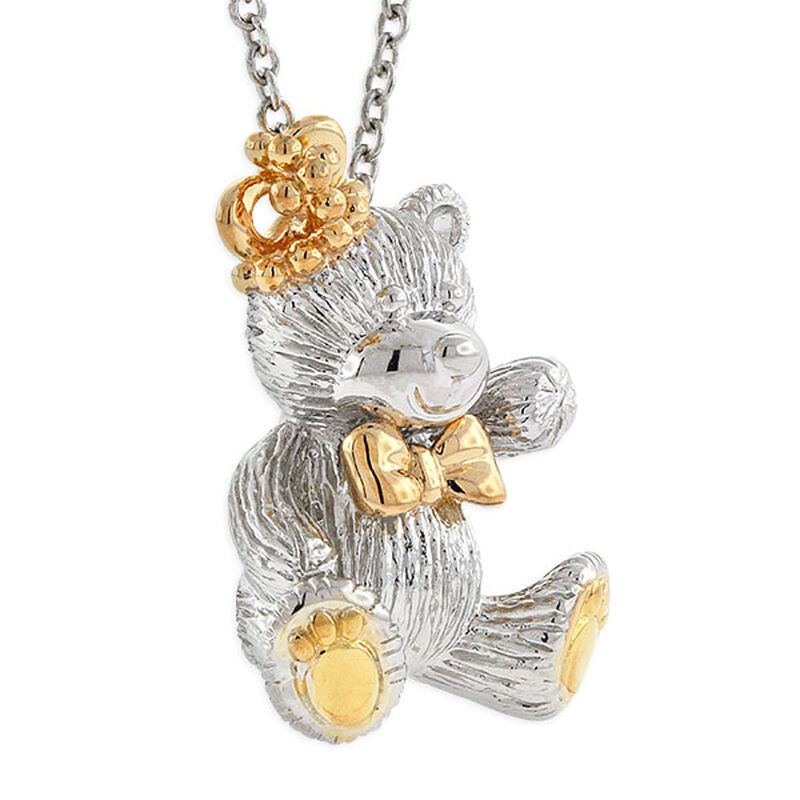 2014 Benny Bear Pendant in Sterling Silver image number 3