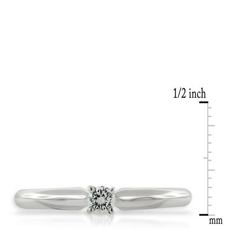 Ikuma Canadian Diamond Ring 14K, 1/10 ct. image number 3
