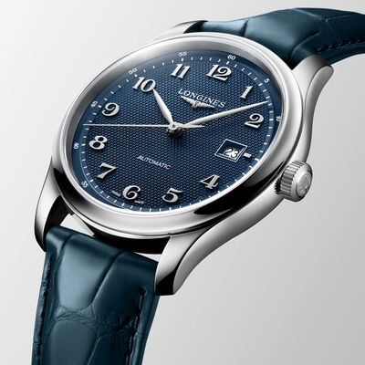 Longines Master Collection Blue Dial Watch, 41mm