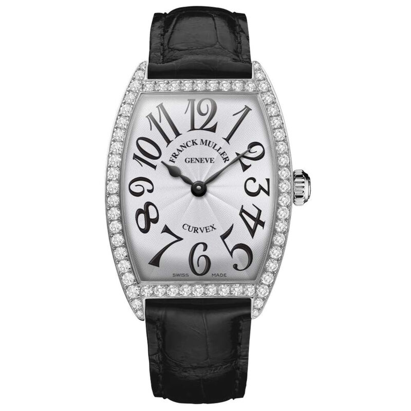 Franck Muller Cintrée Curvex Classic Silver Dial Watch, 31mm x 43mm image number 0