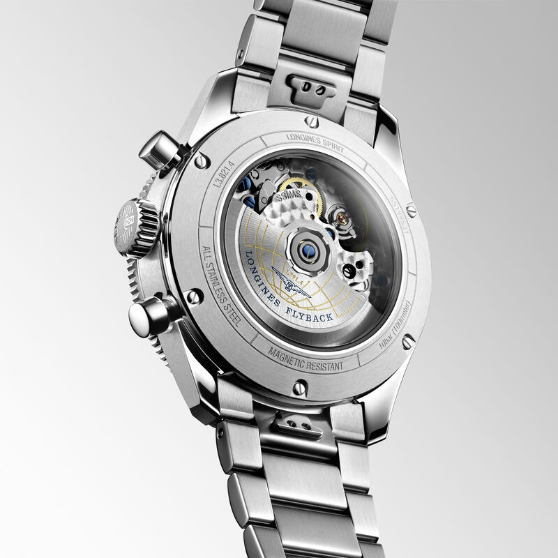 Longines Spirit Flyback Black Dial Watch, 42mm image number 2