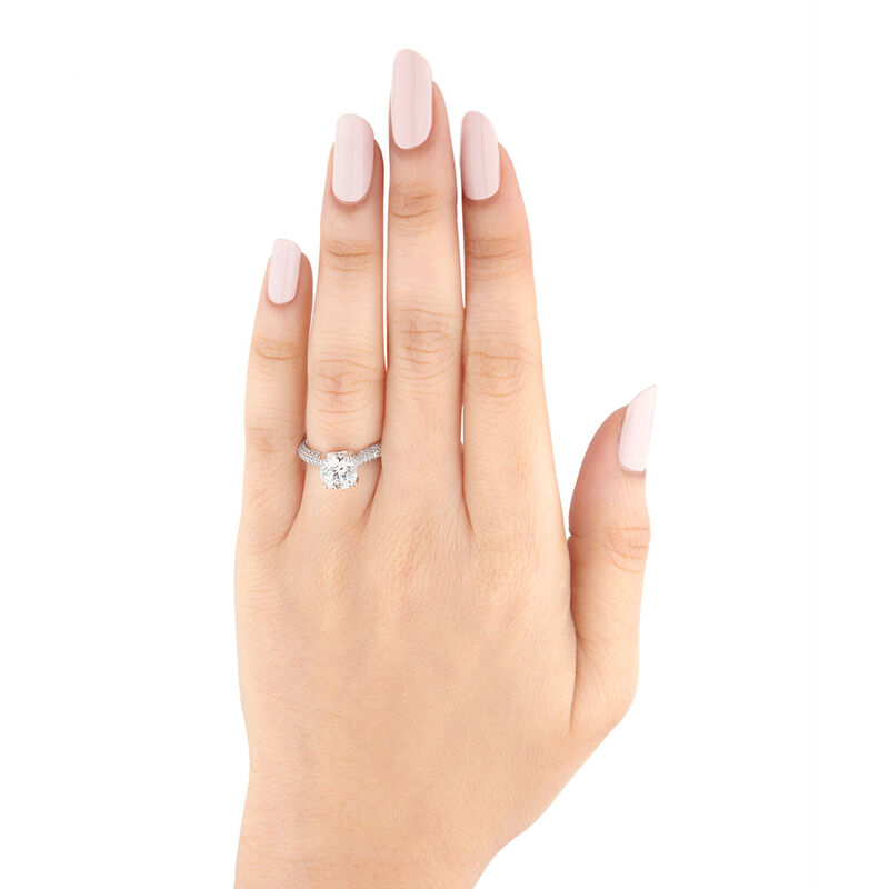 Bella Ponte Engagement Ring Setting 14K image number 4
