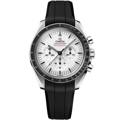 OMEGA Speedmaster Moonwatch Professional White Dial Watch, 42mm