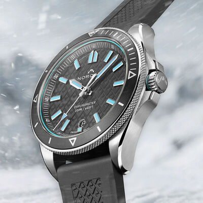 NORQAIN Adventure Gray Dial Watch, 40mm