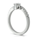 Perfectly Paired 2-Stone Diamond Ring 14K, 1/2 ctw.