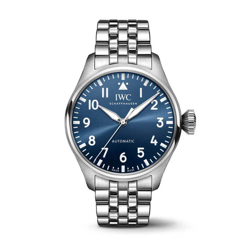 IWC Big Pilot's Watch 43 Blue Dial Steel, 43mm image number 0