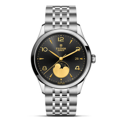 TUDOR 1926 Luna Black Dial Watch, 39mm