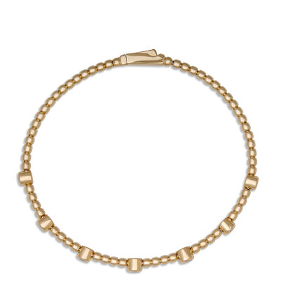 Flexy Diamond Bangle, 14K Yellow Gold