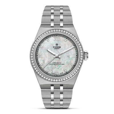 TUDOR Royal White Dial Watch, 30mm