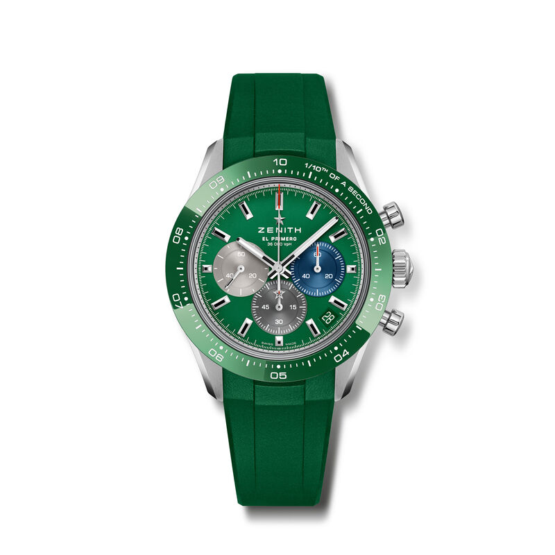Zenith Chronomaster Sport Watch Lacquered Green Dial, 41mm image number 0