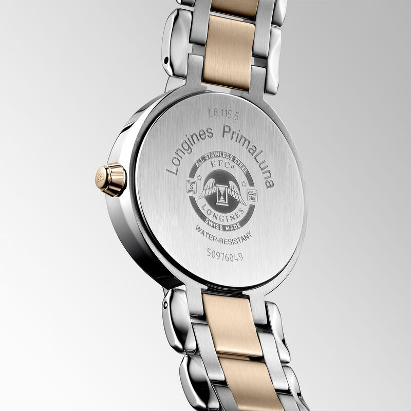 Longines Primaluna Moonphase Taupe Dial Watch, 30.5mm image number 2