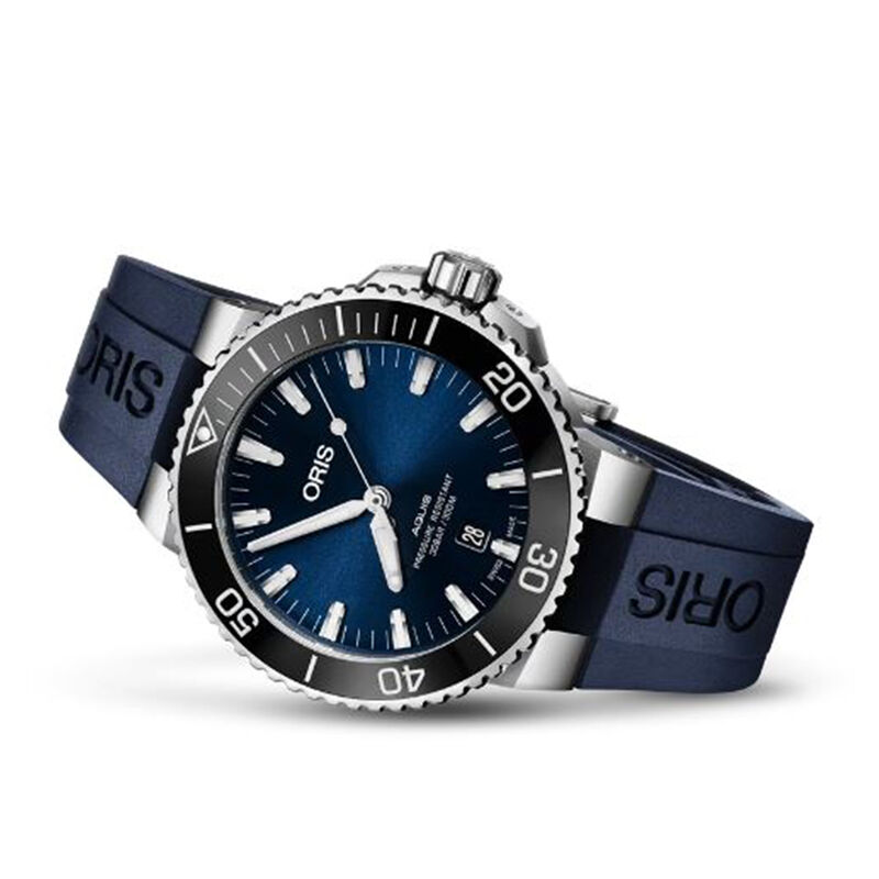 Oris Aquis Date Watch Blue Dial, 43.50mm image number 1