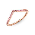 Pandora Timeless Wish Sparkling Pink CZ Ring