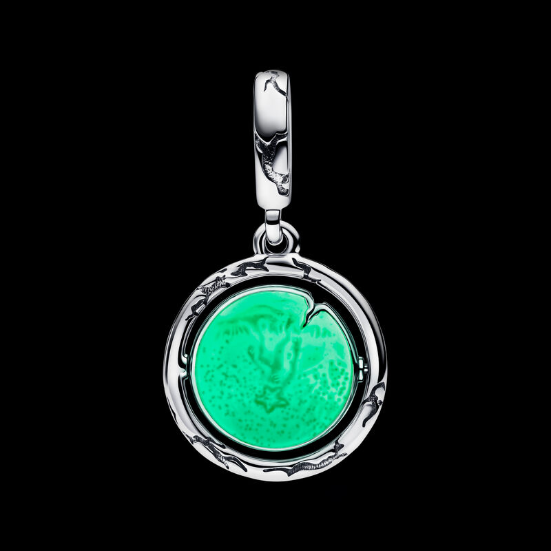 Pandora Stranger Things Glow-in-the-dark Upside Down Dangle Charm image number 1