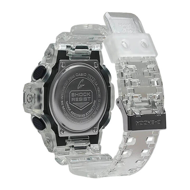 G-Shock Transparent Resin Analog Digital Watch, 57.5mm image number 3