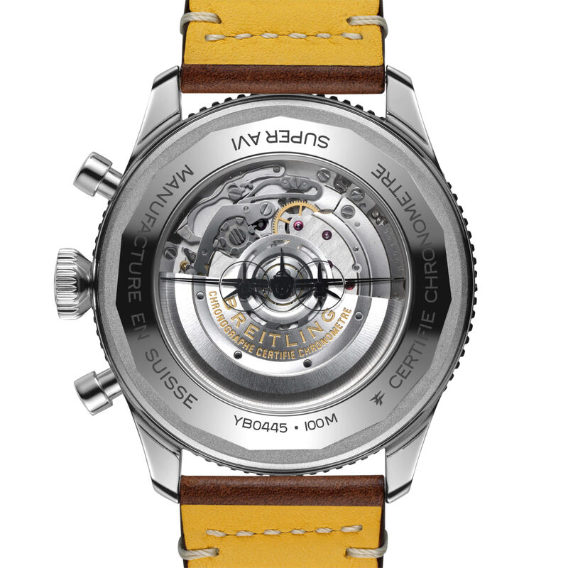 Breitling Classic AVI Super AVI B04 Chronograph GMT Mosquito Black Dial Watch, 46mm image number 1