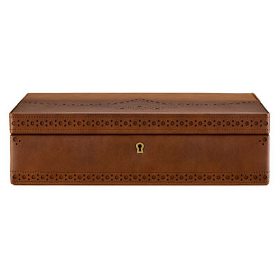 WOLF Brogue 10 Piece Watch Box