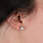 Diamond Solitaire Stud Earrings 14K, 1 ctw.