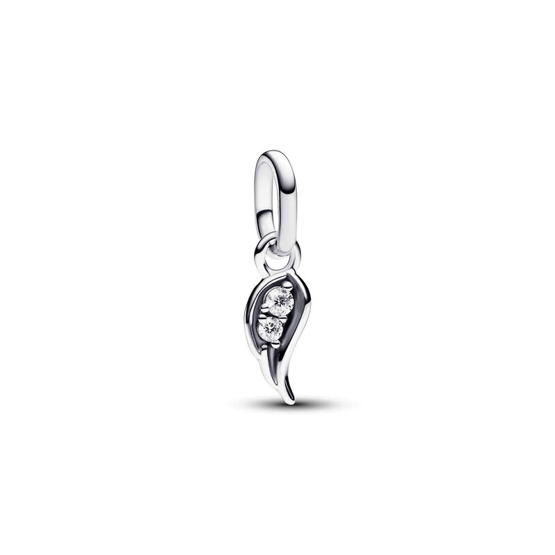 Pandora ME Sparkling Angel Wing Mini Dangle Charm image number 0