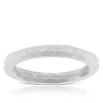 Toscano Roman Hammered Ring 14K, Size 8