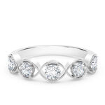 De Beers Forevermark Tribute™ Braided 5-Stone Diamond Ring 18K