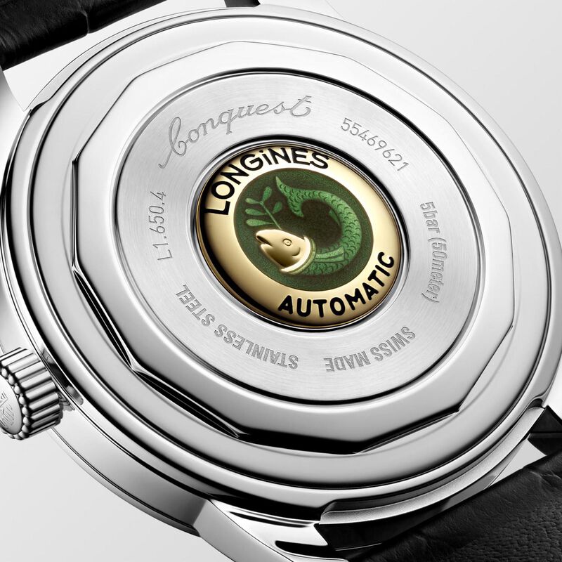 Longines Conquest Heritage Blue Dial Watch, 40mm image number 4