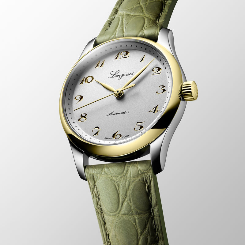 Longines Master Collection Silver Dial Watch, 34mm image number 1