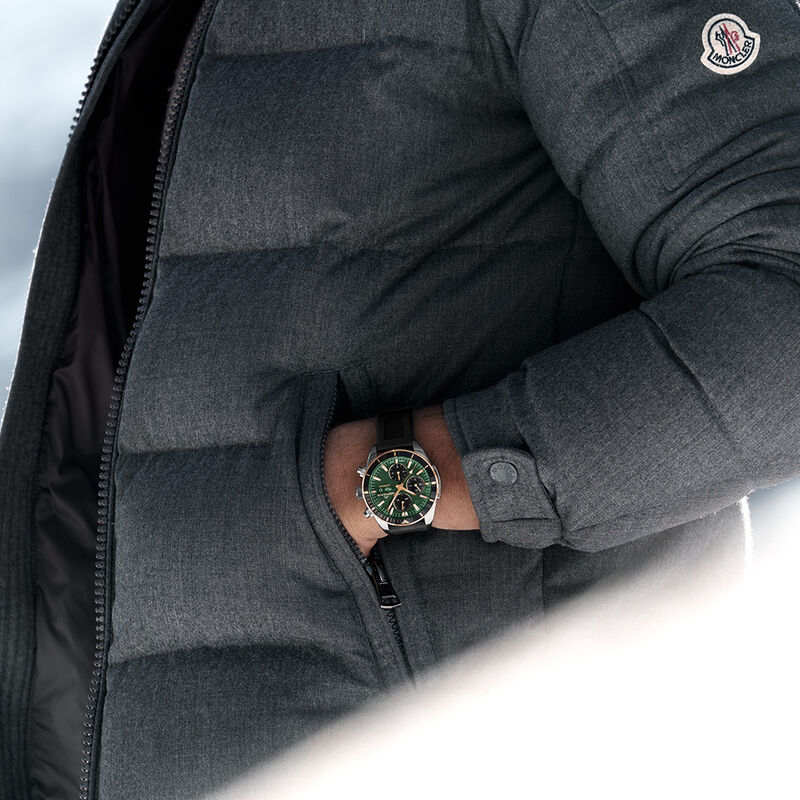 NORQAIN Adventure Sport Chrono Green Dial Watch, 41mm image number 4