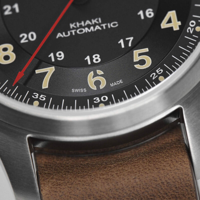 Hamilton Khaki Field Far Cry® 6 Titanium Leather Watch, 42mm image number 3