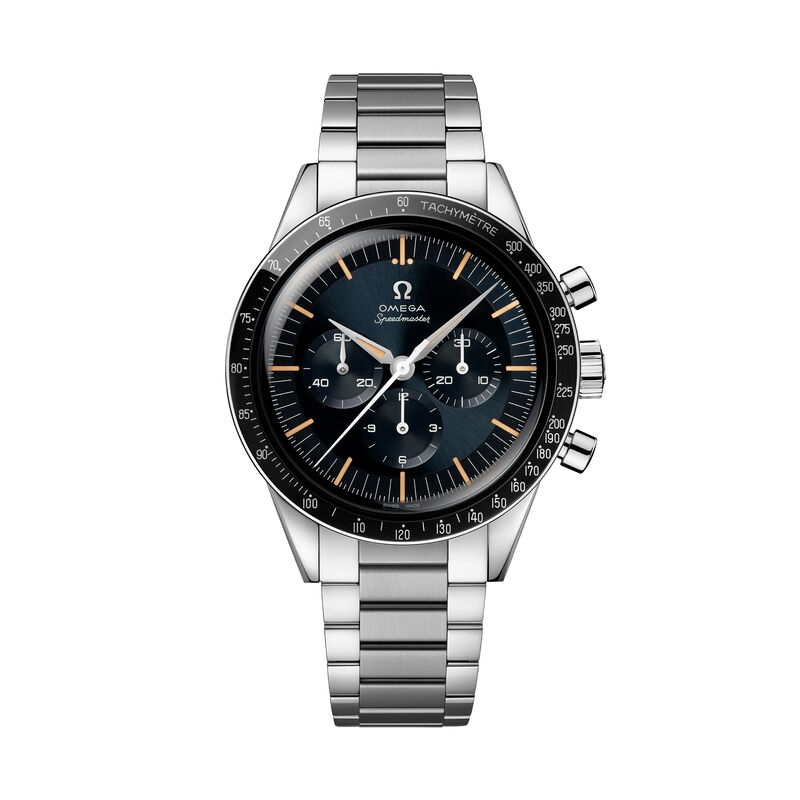 OMEGA Speedmaster First Omega in Space Gray Dial Watch, 39.7mm image number 0
