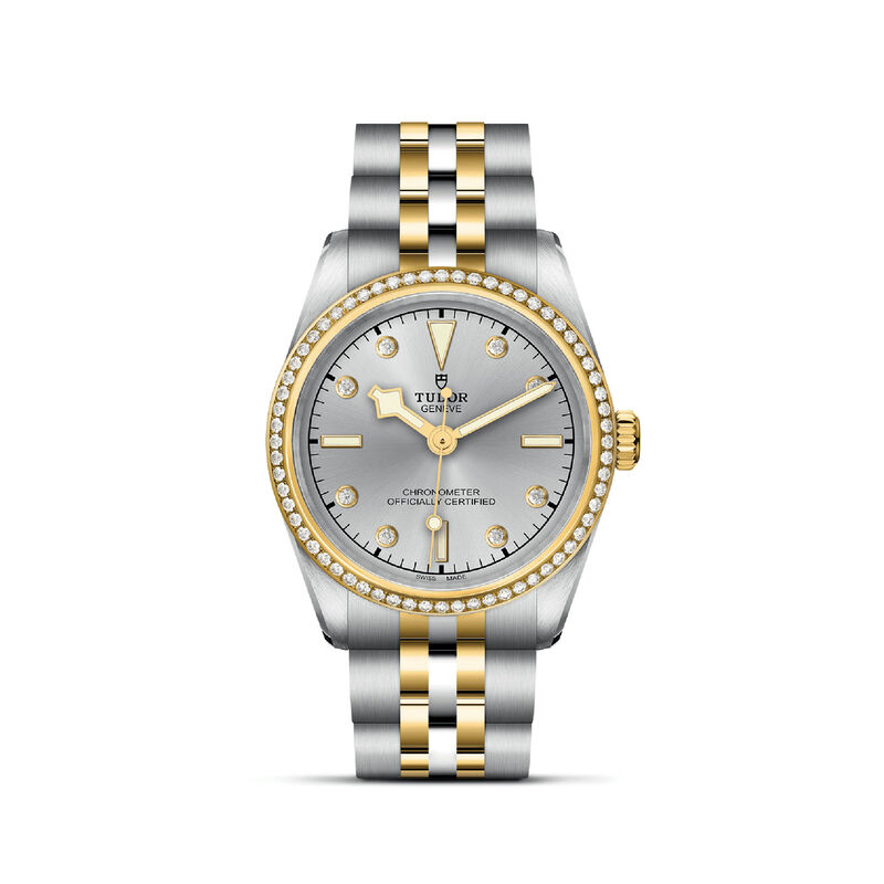 TUDOR Black Bay 31mm S&G Silver With Diamond Dial Watch image number 0