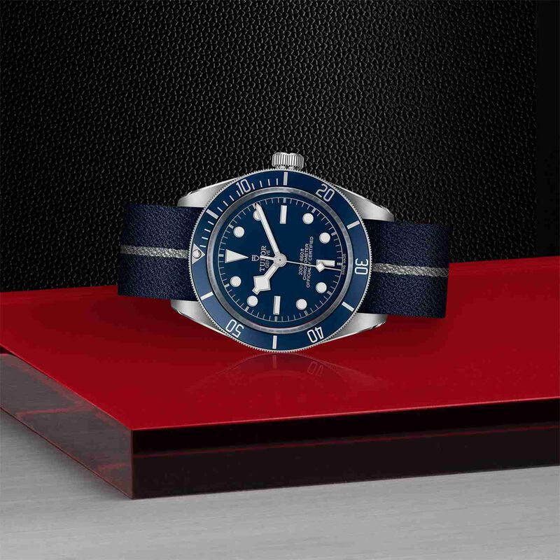 TUDOR Black Bay Fifty-Eight Watch, Steel Case Blue Dial Fabric Strap, 39mm image number 2