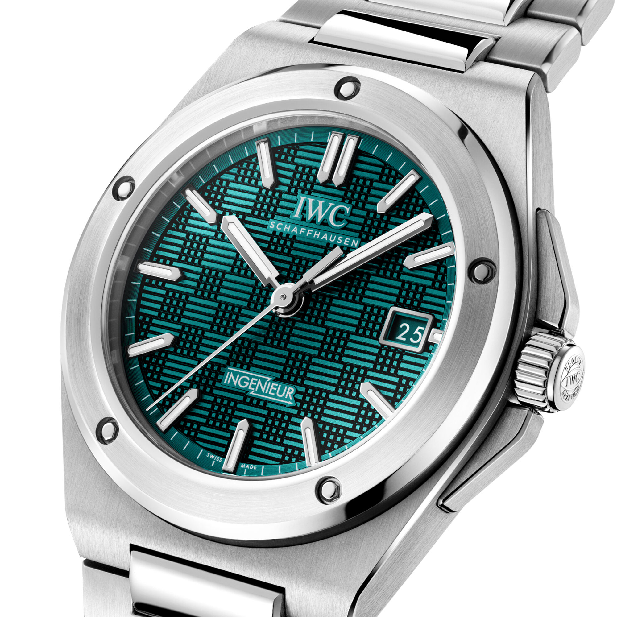 IWC Ingenieur Automatic 40 Green Dial Watch, 40mm