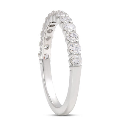 Classic Round Diamond Eternity Ring, &frac34;  Carat Total Weight, Platinum