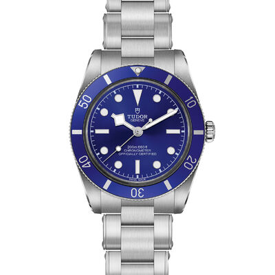 TUDOR Black Bay Blue Dial Watch, 37mm